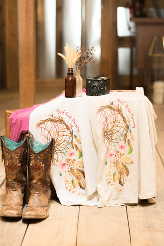 Rural Heart by Rene' Earnhardt- Dreamcatcher Tri-Blend Flowy Tank