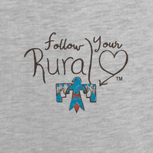 Rural Heart by Rene' Earnhardt - Thunderbird Ladies 3/4 Raglan Tri-Blend T-Shirt