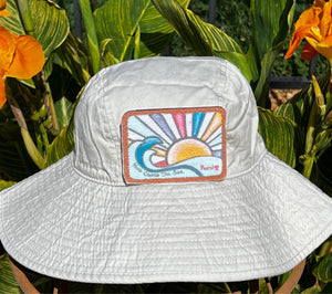 Rural Heart®️ by René Earnhardt “Here Comes the Sun” bucket hats