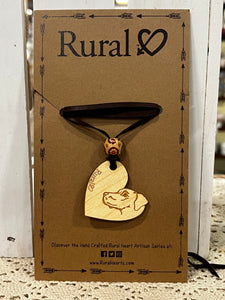 Rural Heart Pet Line by René Earnhardt. “All You Need is Love and a Lab” necklace