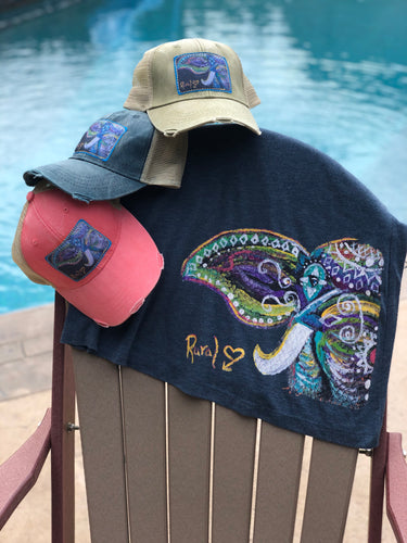 Rural Heart by Rene’ Earnhardt Elephant Hat!