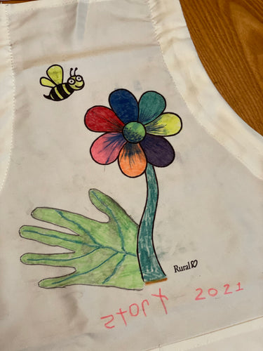 Rural Heart by Rene’ Earnhardt DIY Mother’s Day Apron.