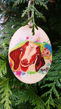 Rural Heart Christmas Ornaments-4 Pack