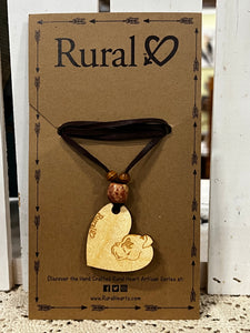 Rural Heart Pet Line Jewelry by René Earnhardt. “All You Need is Love and a Boxer” necklace.